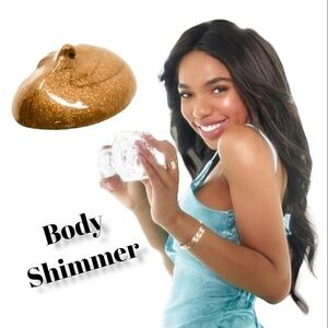 Creme De La Cube Shimmer Body Creme 1.7 oz/50ml NWT